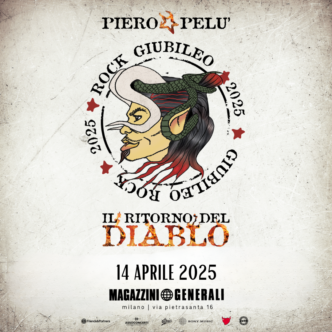 PIERO PELÙ 14 APRILE 2025 - MILANO MAGAZZINI GENERALI