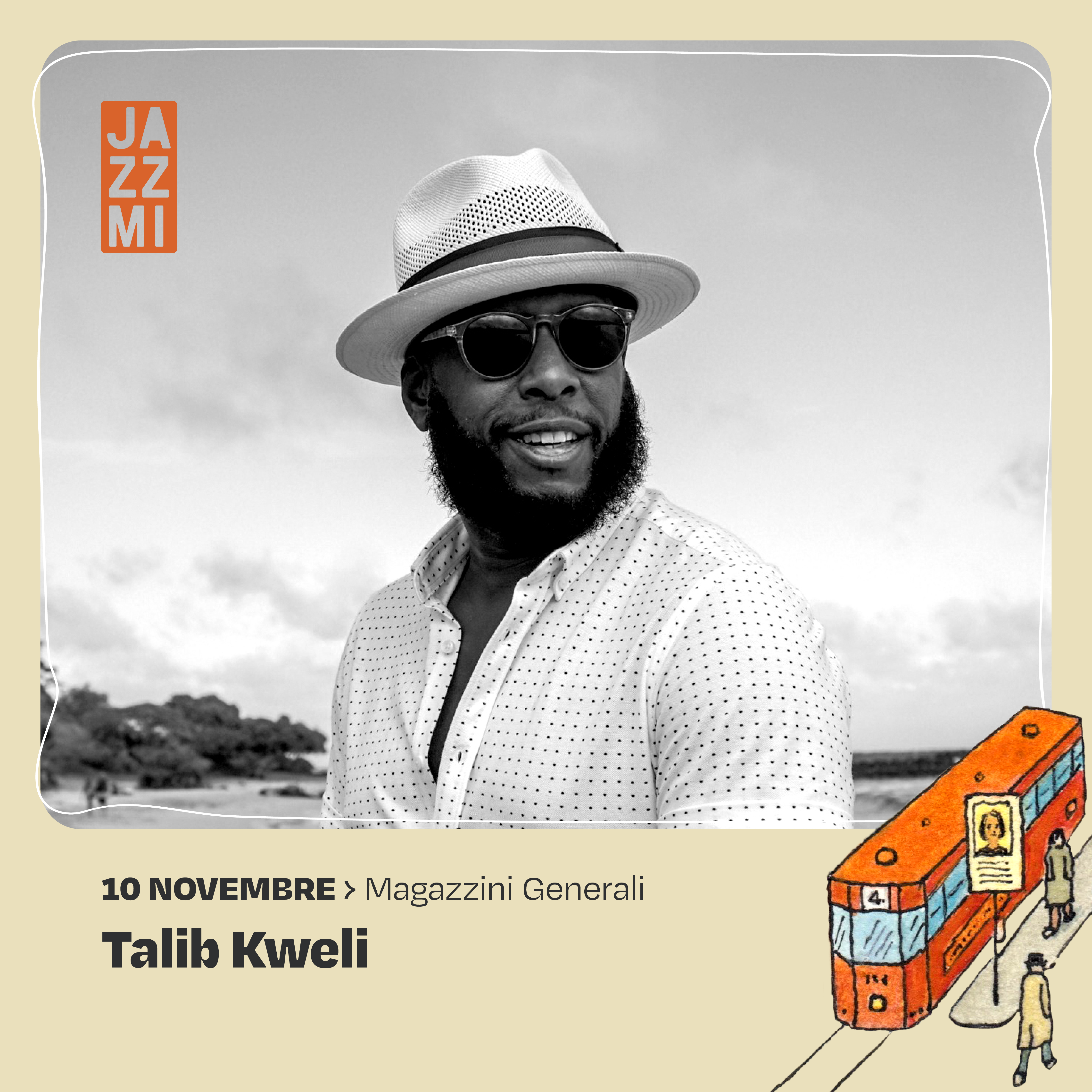 TALIB KWELI 10 NOVEMBRE 2024 - MILANO MAGAZZINI GENERALI